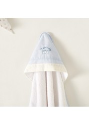 Cambrass Embroidered Towel with Hood - 80x80 cms