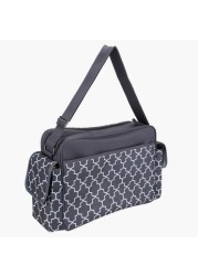 Ryco Printed Diaper Bag with Zip Closure