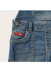 Lee Cooper Denim Dungarees with Pocket Detail