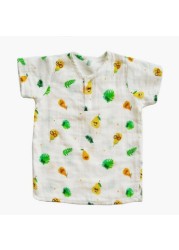 Tickle Tickle Organic Print T-shirt with Shorts