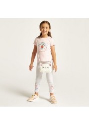 Juniors Printed Leggings with Elasticised Waistband