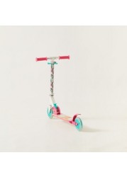 Mondo Barbie Print 2-Wheeled Scooter