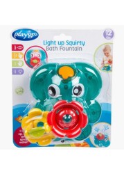 Playgro Light Up Squirty Bath Fountain Toy