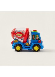 Cartoon Cementing Toy Truck