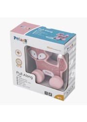 PolarB Pull Along Fox Toy with Cord
