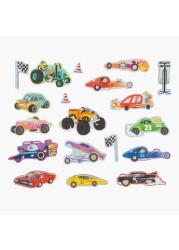 Tiger Tribe Hot Rod 20-Piece Magnets