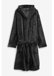 Super Soft Hooded Dressing Gown