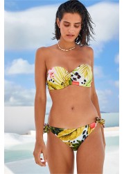 Shape and Tummy Control Bikini Top Padded Bandeau Top