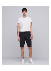 Zip Pocket Jersey Shorts Straight Fit