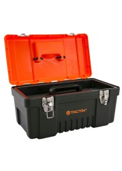 Tactix Tool Box (23 x 40 x 21 cm, Black & Orange)