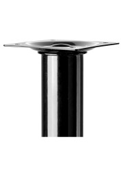 ساق هيتتش فولاذية للأثاث (أسود، 30 × 300 ملم)
