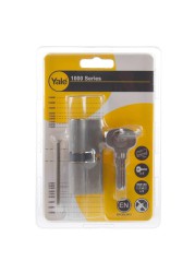 Yale XV 3535 Double Cylinder Lock (Satin, 70 mm)