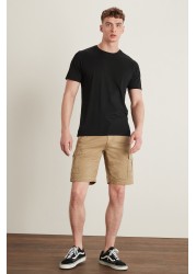 Premium Laundered Cargo Shorts Regular Length