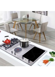 Teka Built-In 2 Zones Ceramic Hob, EFX 30.1 2H (4 x 30.5 x 51 cm)