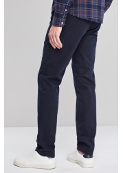 Stretch Chino Trousers Straight Fit