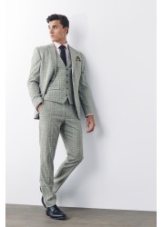 Check Suit: Jacket Skinny Fit