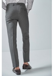Machine Washable Plain Front Trousers Skinny Fit