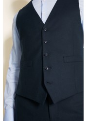 Moss Green Tailored Fit Hunter Flannel Waistcoat