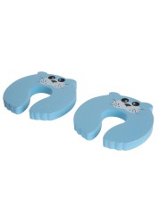 Duma Safe Finger Pinch Guard Pack (U-Shaped Blue Cat, 2 Pc.)