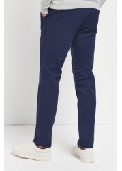 Stretch Chino Trousers Slim Fit