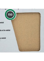 3M All Purpose Sandpaper, 150 Grit (27.9 x 22.8 cm, 25 pcs)