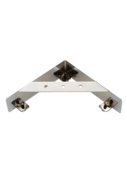 Hettich Steel Corner Leg Triangle (15 x 15 x 4.5 cm)