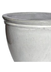 Glazed Terracotta Ypsilon Plant Pot Generic (28 x 28 x 23 cm, Small)