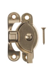 Ace Bright Brass Crescent Sash Lock (4.31 x 6.09 cm)