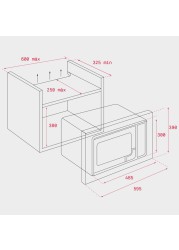 Teka Built-In Microwave Oven, MS 620 BIS (22 L, 1200 W)