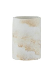 Wenko Odos Polyresin Marble Design Tumbler (8 x 8 x 10 cm)