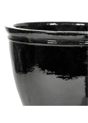 Glazed Terracotta Ypsilon Plant Pot Generic (38 x 38 x 31 cm, Medium)