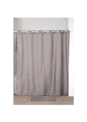 Tendance Gebor Polyester Shower Curtain W/Hooks & Rings  (180 x 200 cm)