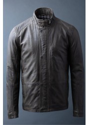 Lakeland Leather Benjamin Brown Leather Coat