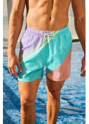 Colourblock Swim Shorts