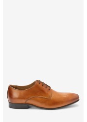 Leather Derby Shoes Regular Fit