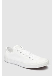 Converse White/White Chuck Ox Trainers