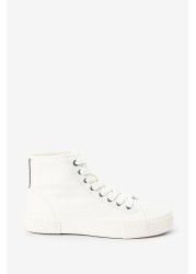 Canvas High Top Trainers