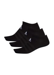 adidas Adult Black Low Trainer Socks 3 Pack