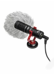 Boya BY-MM1 Cardioid Condenser Microphone BY-MM1 Black/Red