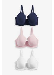 Bras 3 Pack DD+ Pad Full Cup