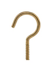 Suki 6152073 Cup Hooks (50 mm, Pack of 4, Golden)