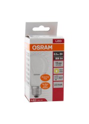 Osram Class A60 E27 LED Bulb (8.5 W, Warm White)