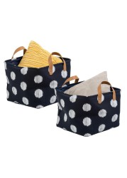 Honey-Can-Do Canvas Totes (Set of 2)