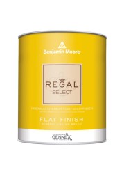 Benjamin Moore Regal Select Flat Interior Paint & Primer (3.7 L, Base 4)