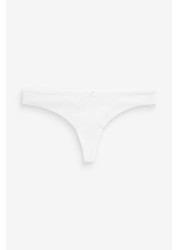 No VPL Lace Back Briefs 3 Pack Thong