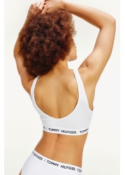 Tommy Hilfiger White 85 Cotton Bralette