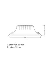 لمبة ضوء كشاف فاليو LED ليدفانس (16.5 واط، 1400 لومن)