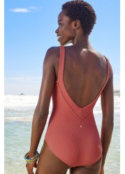 Savannah Miller x Next Tummy Control Rib Swimsuit