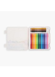 Ooly Un-Mistake-Ables! Erasable Crayons Set with Eraser