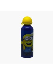 Minions Print Stainless Steel Water Bottle